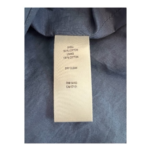 ✨ EUC ELIZA J Blue Chambray Embroidered Bell Sleeve Dress | Women’s Sz 4 - Picture 11 of 12